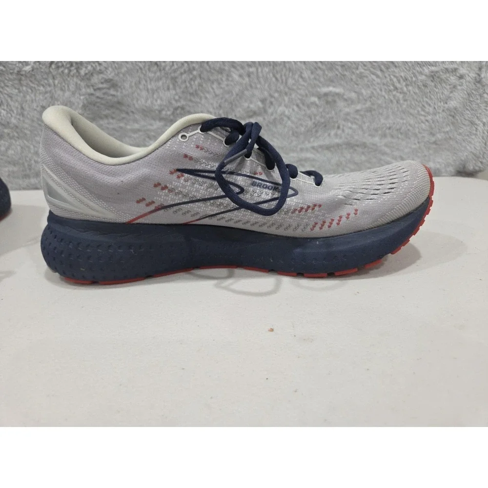 Brooks Glycerin 19 Men's 1103561D992 Running Shoes Gray Blue Sz 11.5